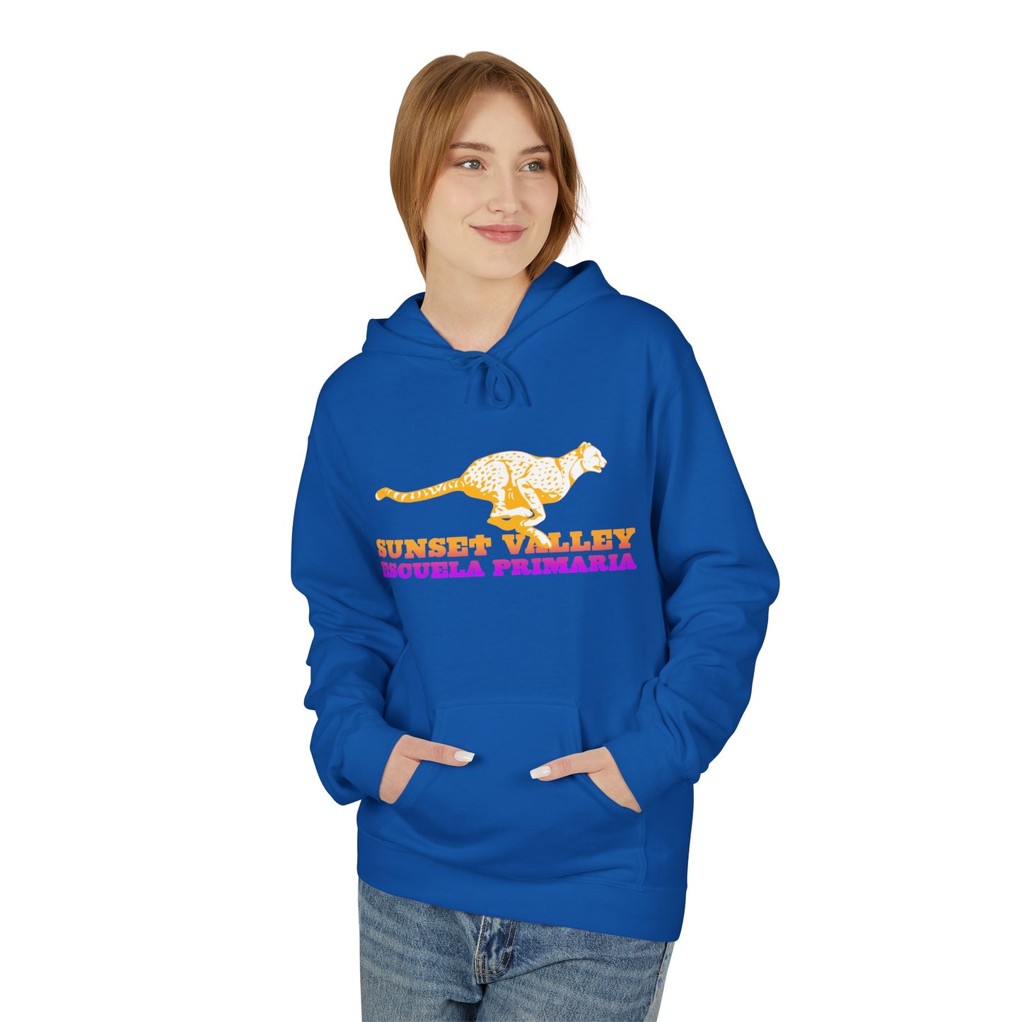 Adult midweight fleece hoodie