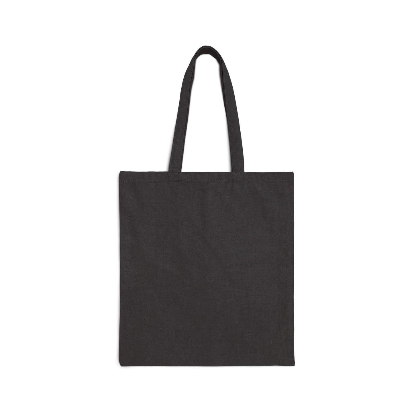 Floral cotton canvas tote bag