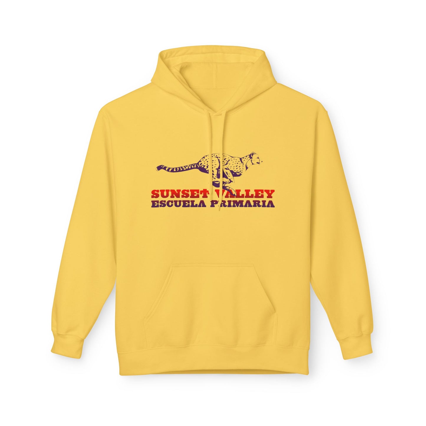 Adult midweight fleece hoodie