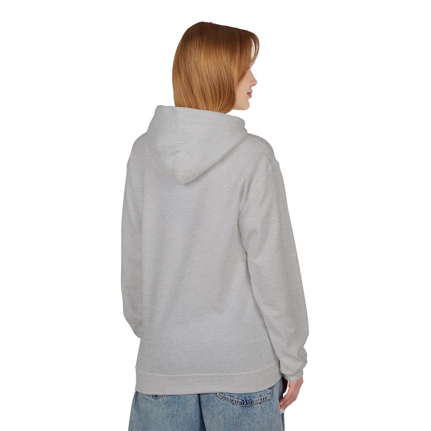 Adult midweight fleece hoodie