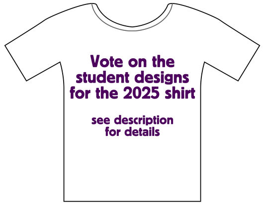 preorder 2025 student-designed shirt (youth)